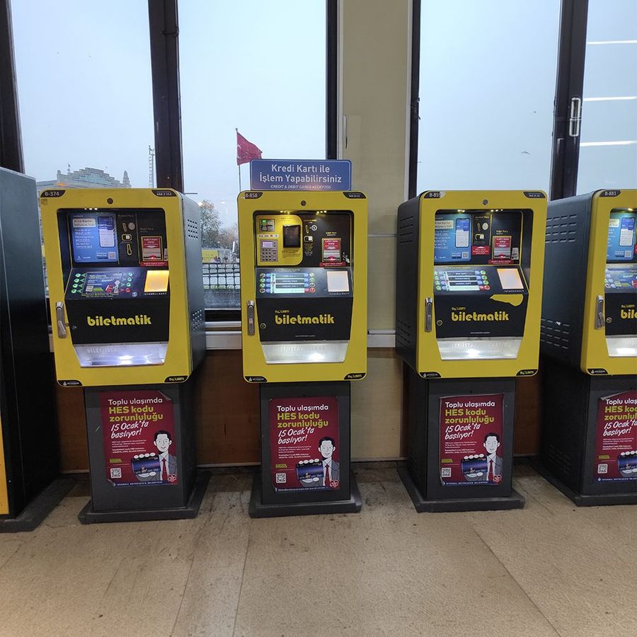 Şehir Ulaşım Kart Sistemi Kiosk Projesi