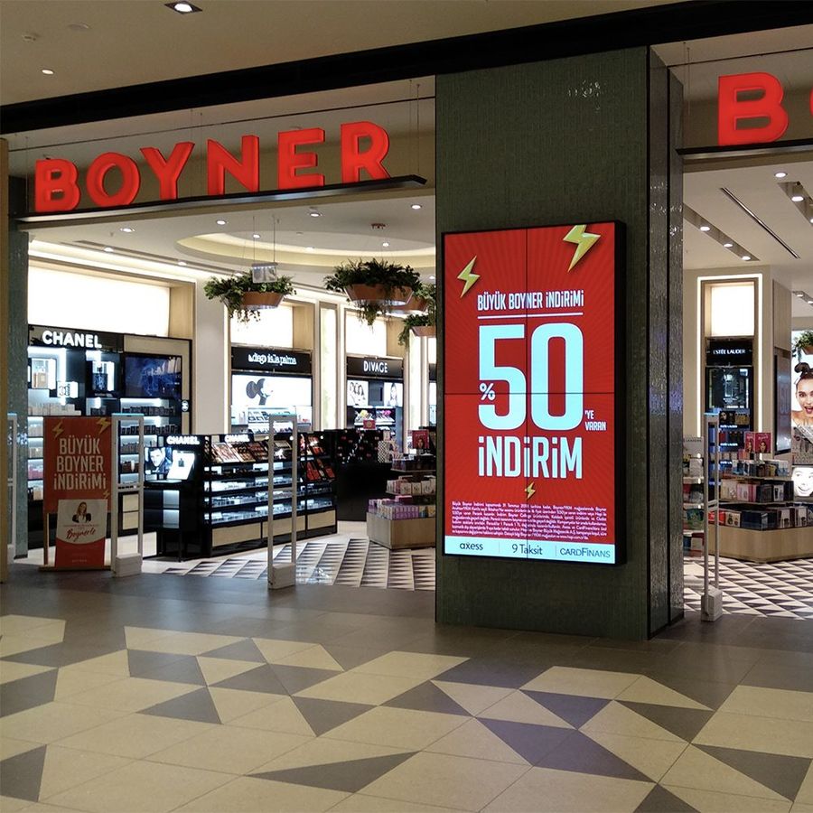 Büyük Mağaza Zinciri Videowall Projesi