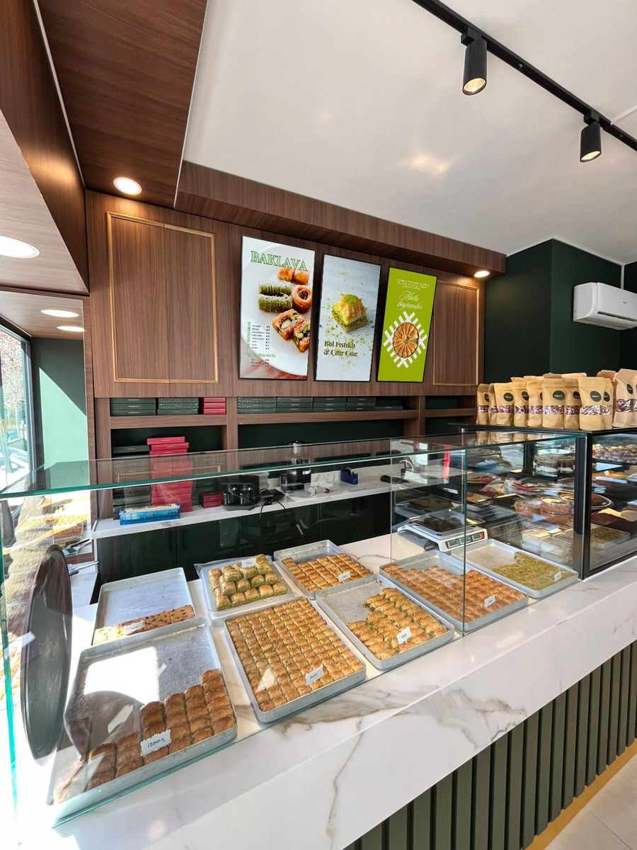 Tatlı & Baklava Zinciri Menuboard Projesi