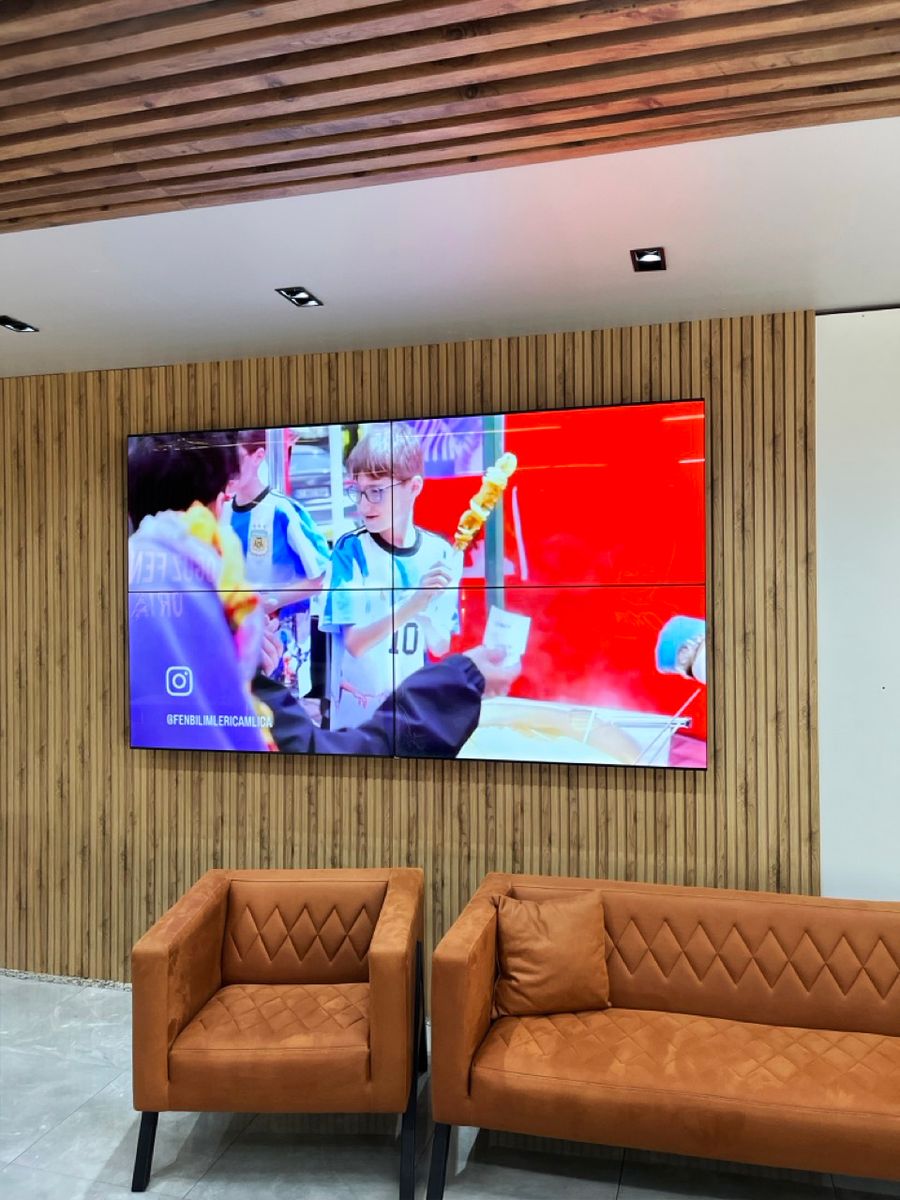 Oğuz Fen Okulu Videowall Projesi